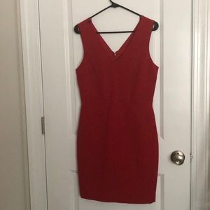 Red Fitted Dress